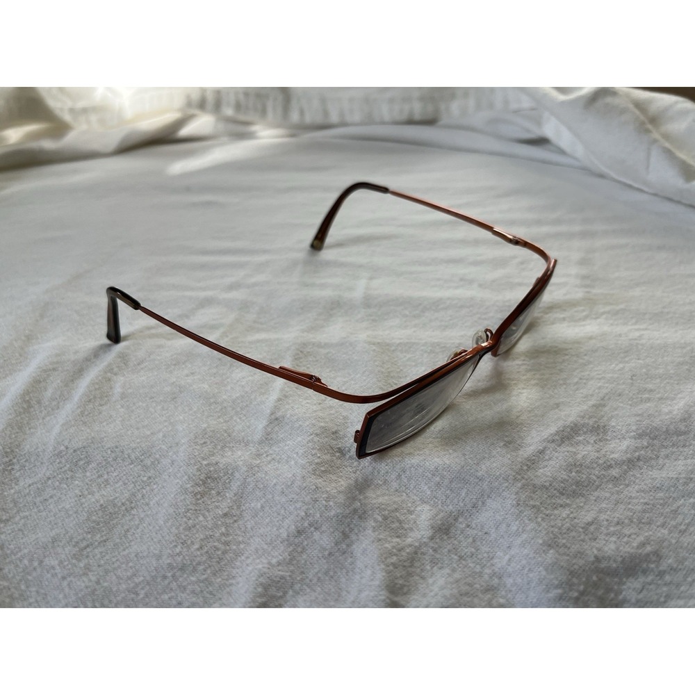 FYSH 3305 573 ORANGE AUTHENTIC DESIGNER FRAMES EYEGLASSES 51-17-135 - Picture 4 of 12